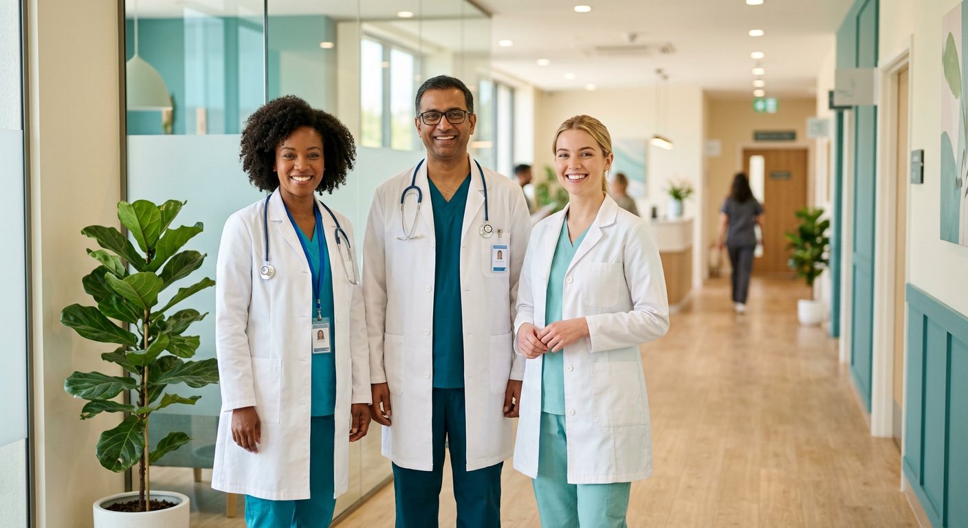 The Nourish Health Cure care team in the clinic